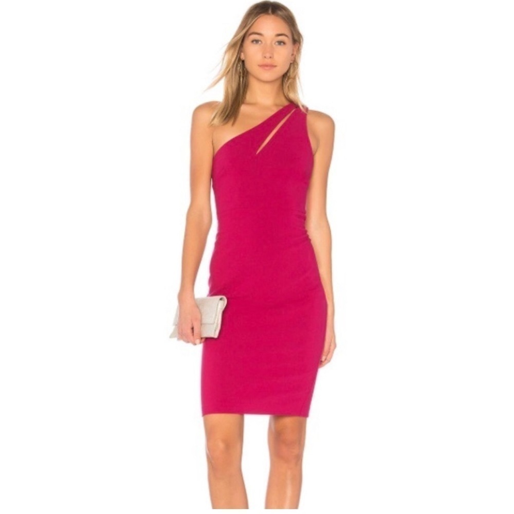 Likely Allison One Shoulder Cutout Dress